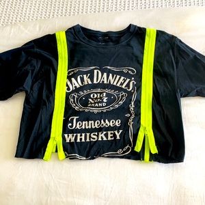 cropped vintage tshirt